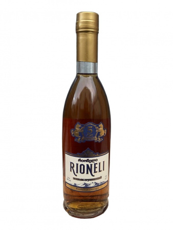 Коньяк Грузинский пятилетний «Rioneli» 0,5 л, 40%