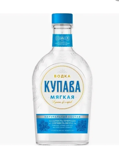Водка "Купава Мягкая"0,5 л  40%