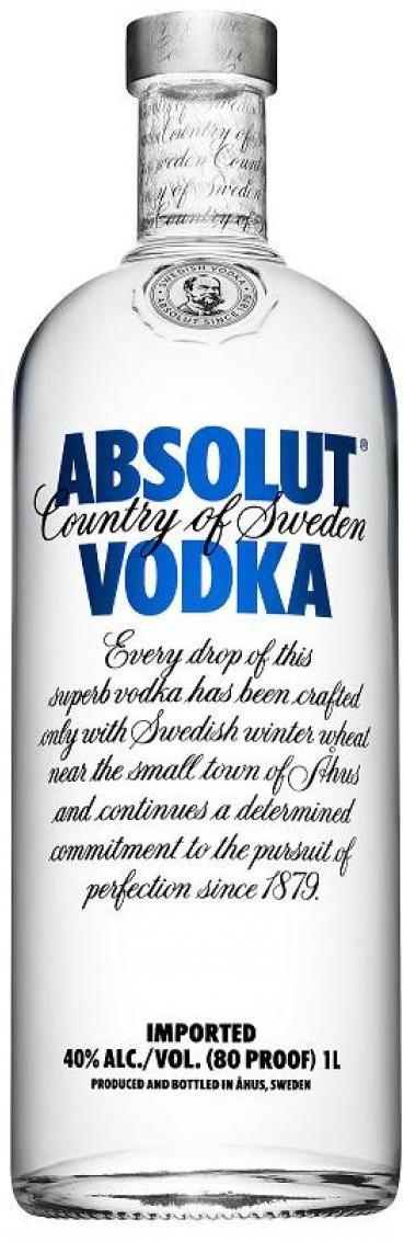 Водка "Абсолют", 40%, 1л