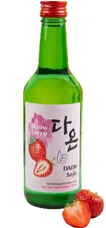 Аперитив «Soju клубничный» 0,36 л, 12%