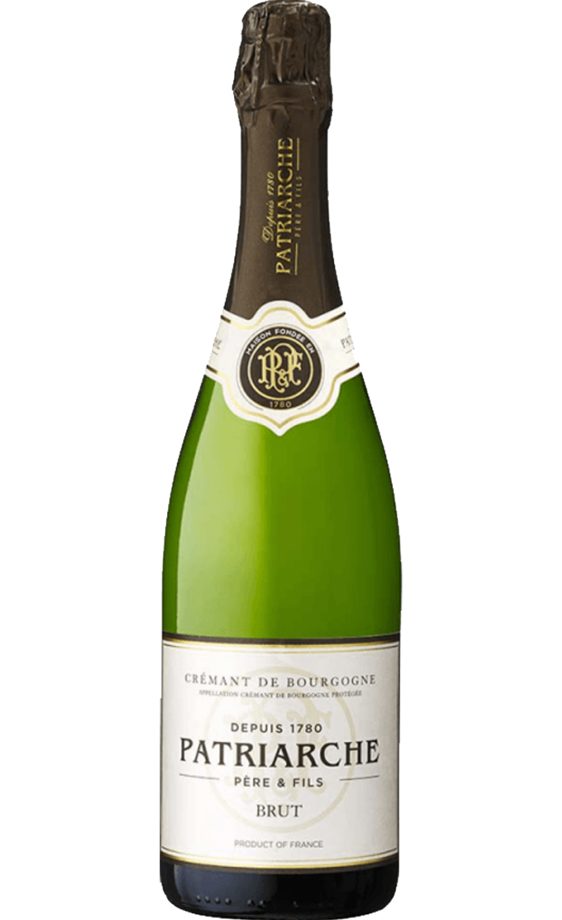 Вино игристое белое брют «Patriarche, Cremant de Bourgogne AOC» 0,75 л, 12%