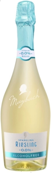 Вино безалкогольное игристое белое п/сладкое «Maybach Riesling Alkoholfree» 0,75 л