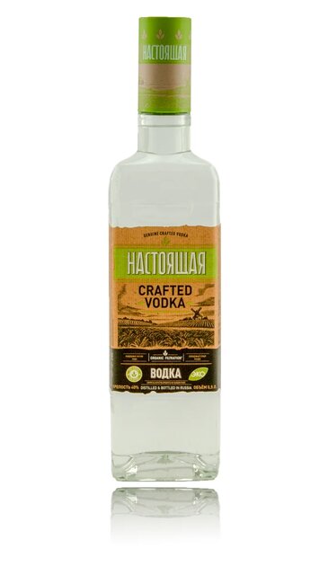 Водка "Настоящая" Крафтовая, 40%, 0,5л