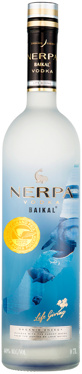 Водка "Нерпа" Органик, 40%, 0,7л