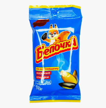 СЕМЕЧКИ "Белочка" жар. 70г