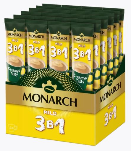 Кофе Монарх 3 в 1 мягкий 13,5г