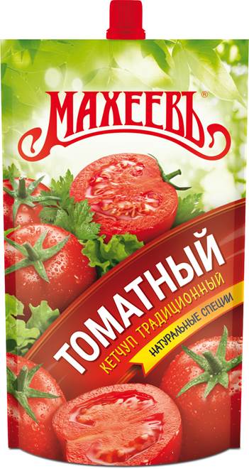 Кетчуп Махеев Томатный традиционный 260г