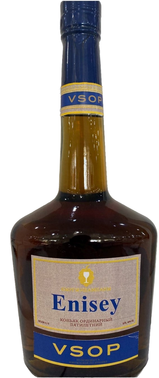 Коньяк пятилетний « Enisey VSOP» 0,5 л, 40%