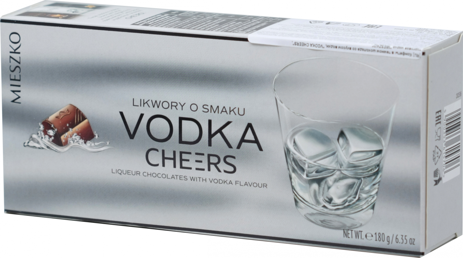 Набор шоколадных конфет "Mieszko" VODKA CHEERS, 180г