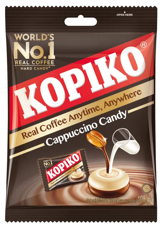 Леденцы KOPICO CAPPUCCINO 108г