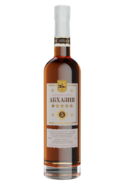 Коньяк пятилетний «Абхазия» 0,5 л, 40%