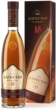 Коньяк Российский «Дагестан, КВ» 0,5 л, 40% п/у