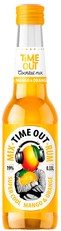 Аперитив «Time Out Rum & Mango & Orange» 0,33 л, 19%