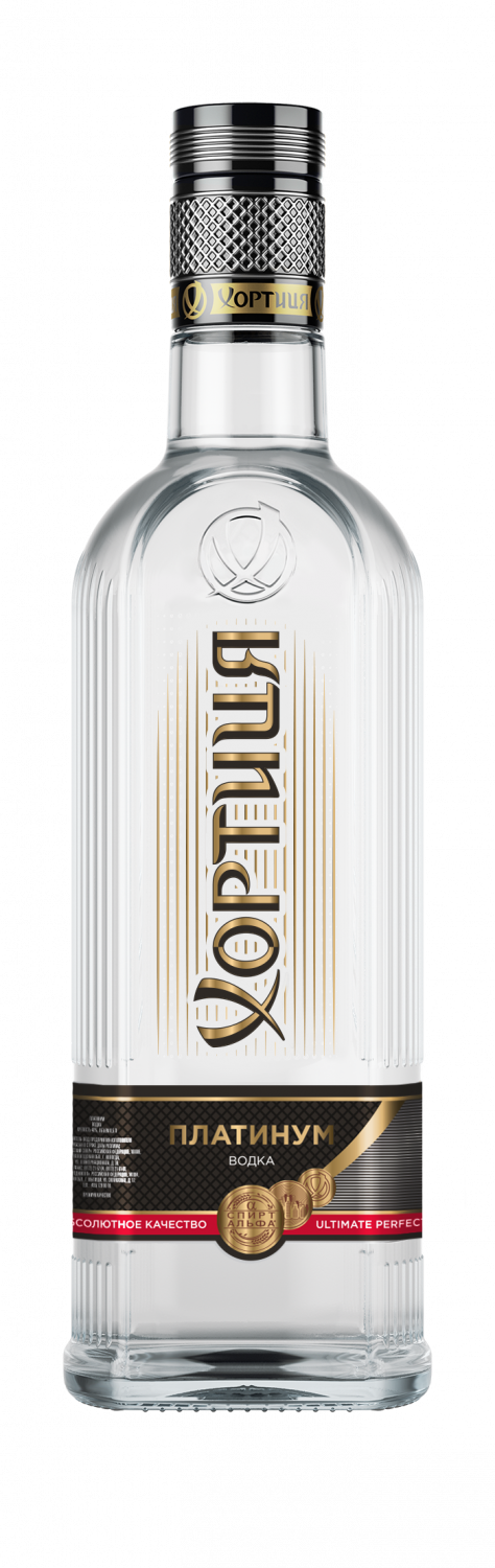 Водка "Хортиця" Платинум, 40%, 0,5л