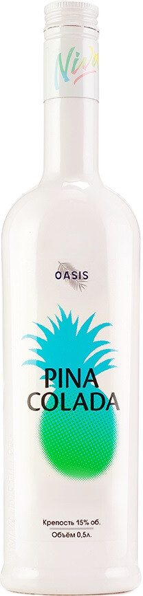 Ликер "Oasis" Pina Colada, 15%, 0,5л