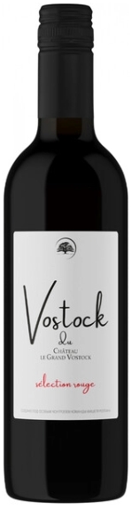 Вино красное сухое «Vostock du Chateau Le Grand Vostock, Selection Rouge» 0,75 л, 14%