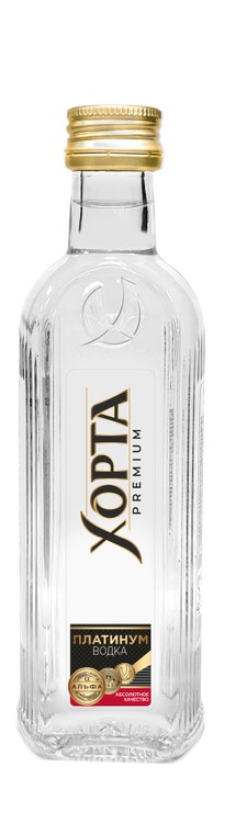 Водка "Хорта" Платинум, 40%, 0,1л