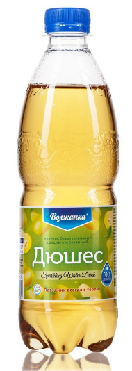 Газ.напиток "Волжанка" Дюшес ПЭТ 0,5л М