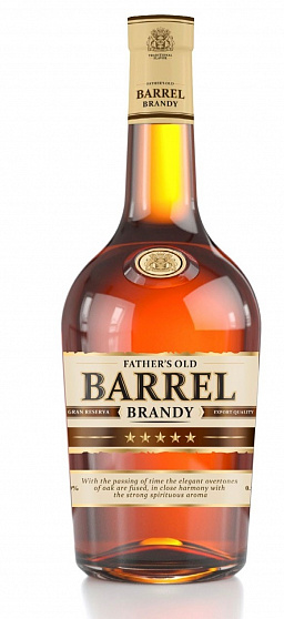 Бренди "BARREL" 0,45л 40%