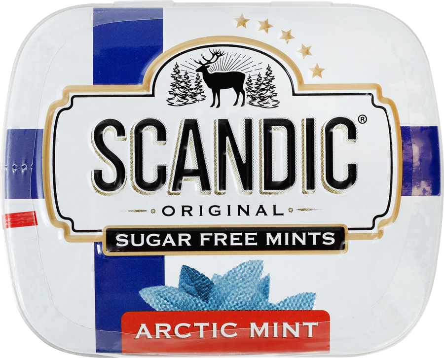 Драже SCANDIC без сахара Арктическая мята 14г