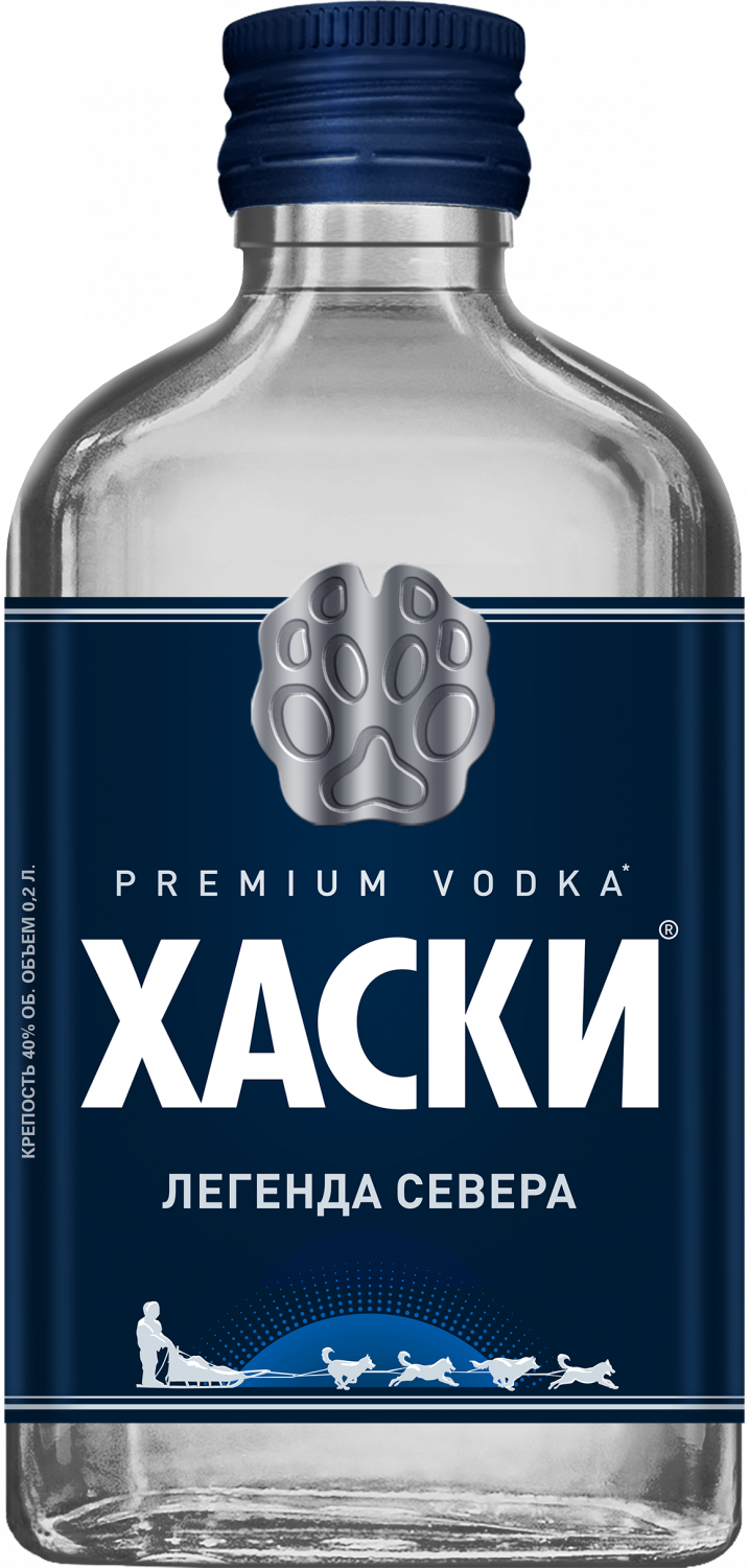 Водка «Хаски » 0,2 л., 40%