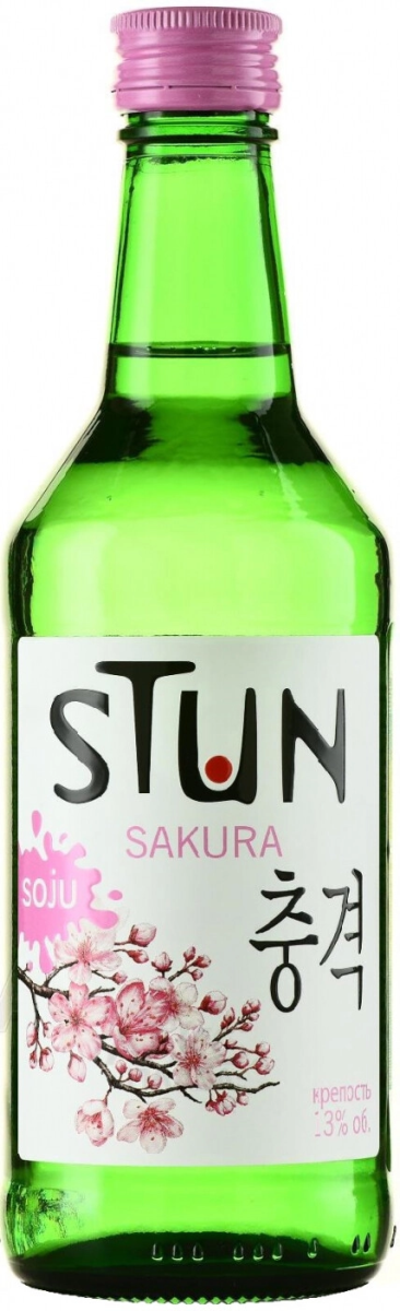 Аперитив «STUN, Soju Sakura» 0,375л, 13%