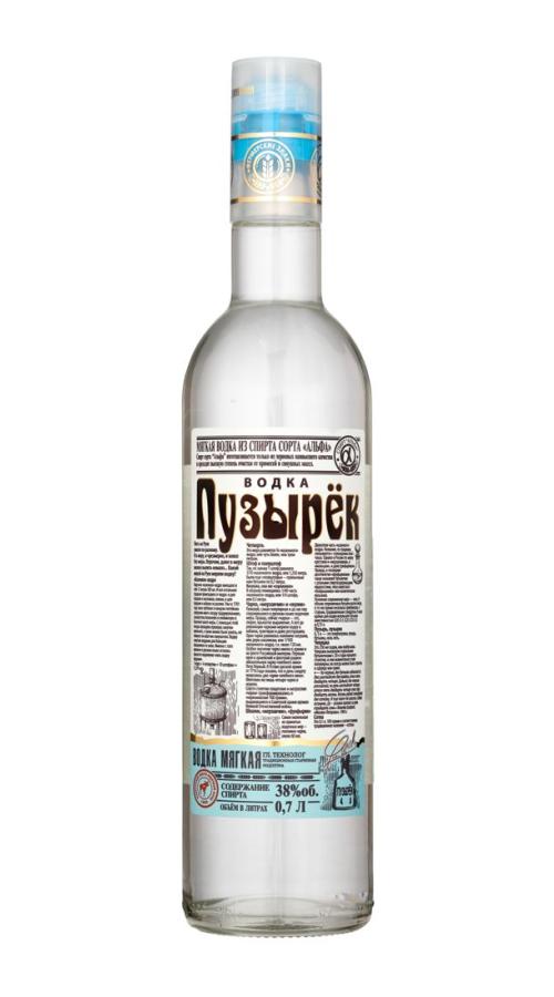Водка "Пузырёк" Мягкая, 38%, 0,7л