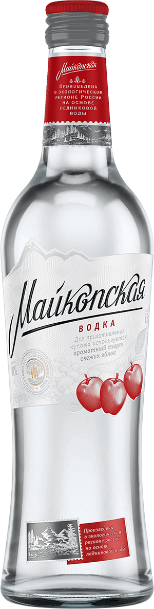 Водка "Майкопская", 40%, 0,5л