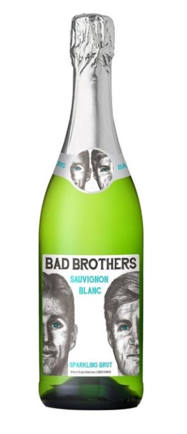 Вино игристое белое брют «Bad Brothers, Sauvignon Blanc» 0,75 л, 11,5%