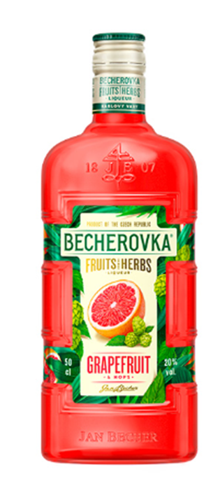Ликер "Бехеровка Грейпфрут&Хмель" 20%, 0,5л