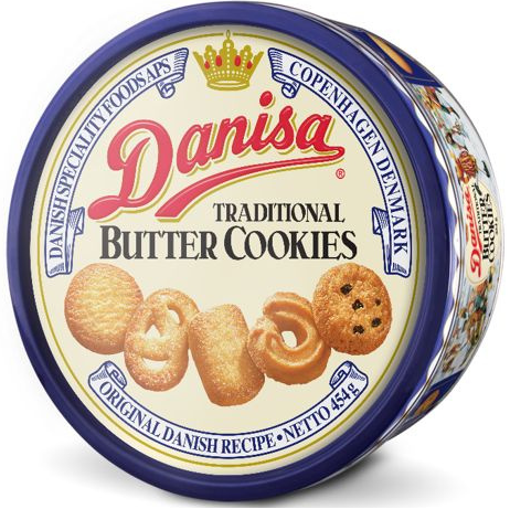 Печенье Danisa Butter Cookies сдобное 200г