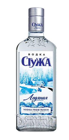 Водка "Стужа" Ледяная, 40%, 0,5л