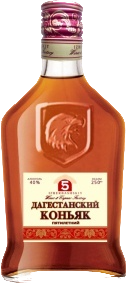 Коньяк пятилетний «Дагестанский Коньяк» 0,25 л, 40%