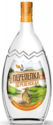 Водка "Перепелка" Деревенская, 40%, 0,7л