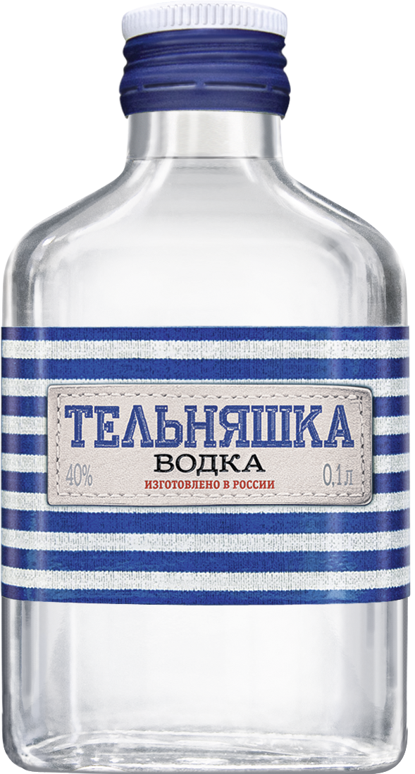 Водка "Тельняшка", 40%, 0,1л