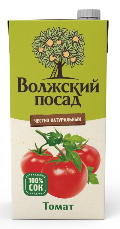 Сок "Волжский Посад"  томатный 2 л М