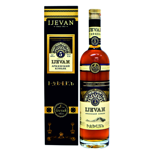 Коньяк Армянский пятилетний «Ijevan» 0,5 л, 40%