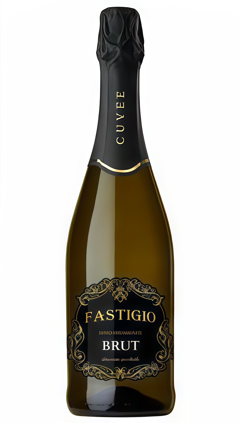 Вино игристое белое сухое «Fastigio Spumante Brut» 0,75 л, 11%