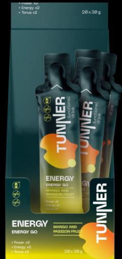 Функ. напиток TUNNER "ENERGY GO" манго-маракуйя 30г
