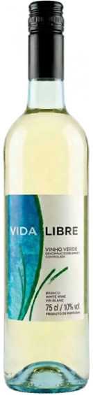 Вино белое сухое «Vida Libre, Vinho Verde» 0,75 л, 12%