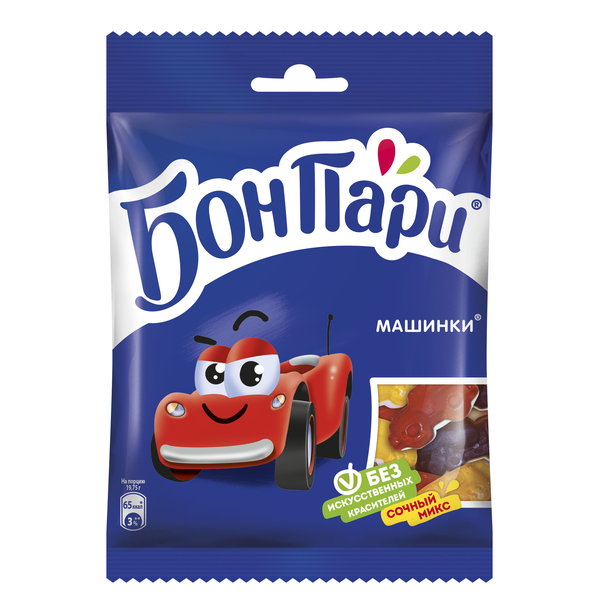 Мармелад жев. Бон Пари Машины 75г