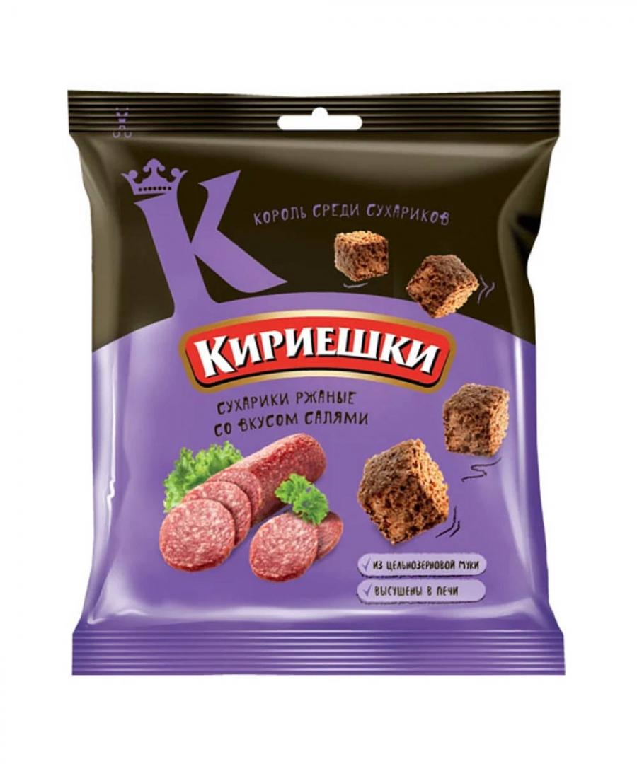 Сух.КИРИЕШКИ ржан. солен. Салями 40г