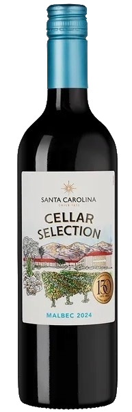 Вино красное п/сухое «Santa Carolina Cellar Selection Malbec» 0,75 л, 11,5%