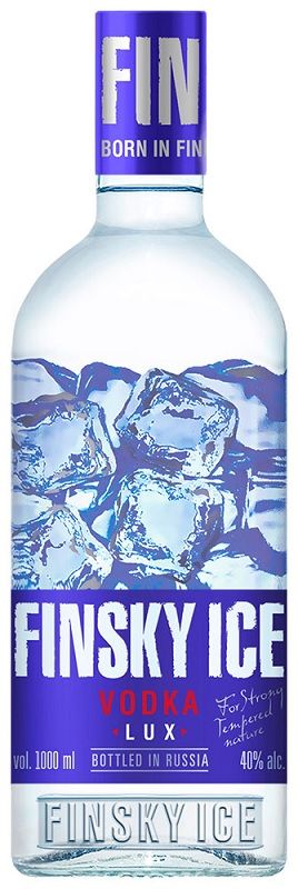 Водка "Финский лед", 40%, 1,0л