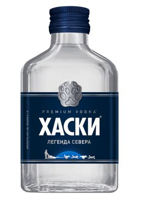 Водка "Хаски" 0,1л 40%