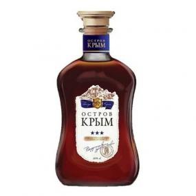 Российский коньяк "Остров Крым" 3* 40% 0,25л.