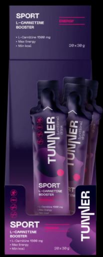 Функ.напиток  TUNNER  "L-CARNITINE BOOSTER" энерджи 30г