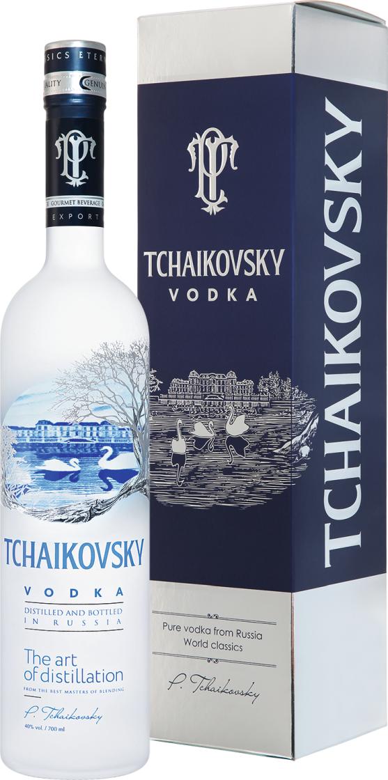 Водка "Чайковский" 0.7л 40% в п/у