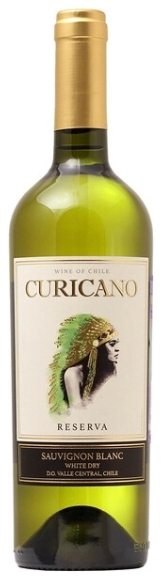 Вино белое сухое «Curicano Sauvignon Blanc Reserva, DO » 0,75 л, 13%