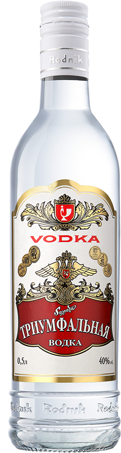 Водка "Триумфальная", 40%, 0,5л